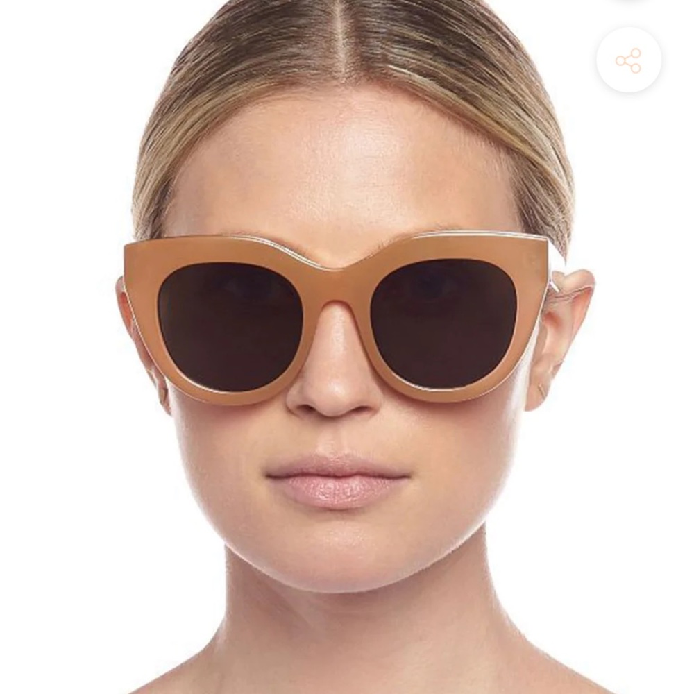Le Specs Air Heart Sunglasses